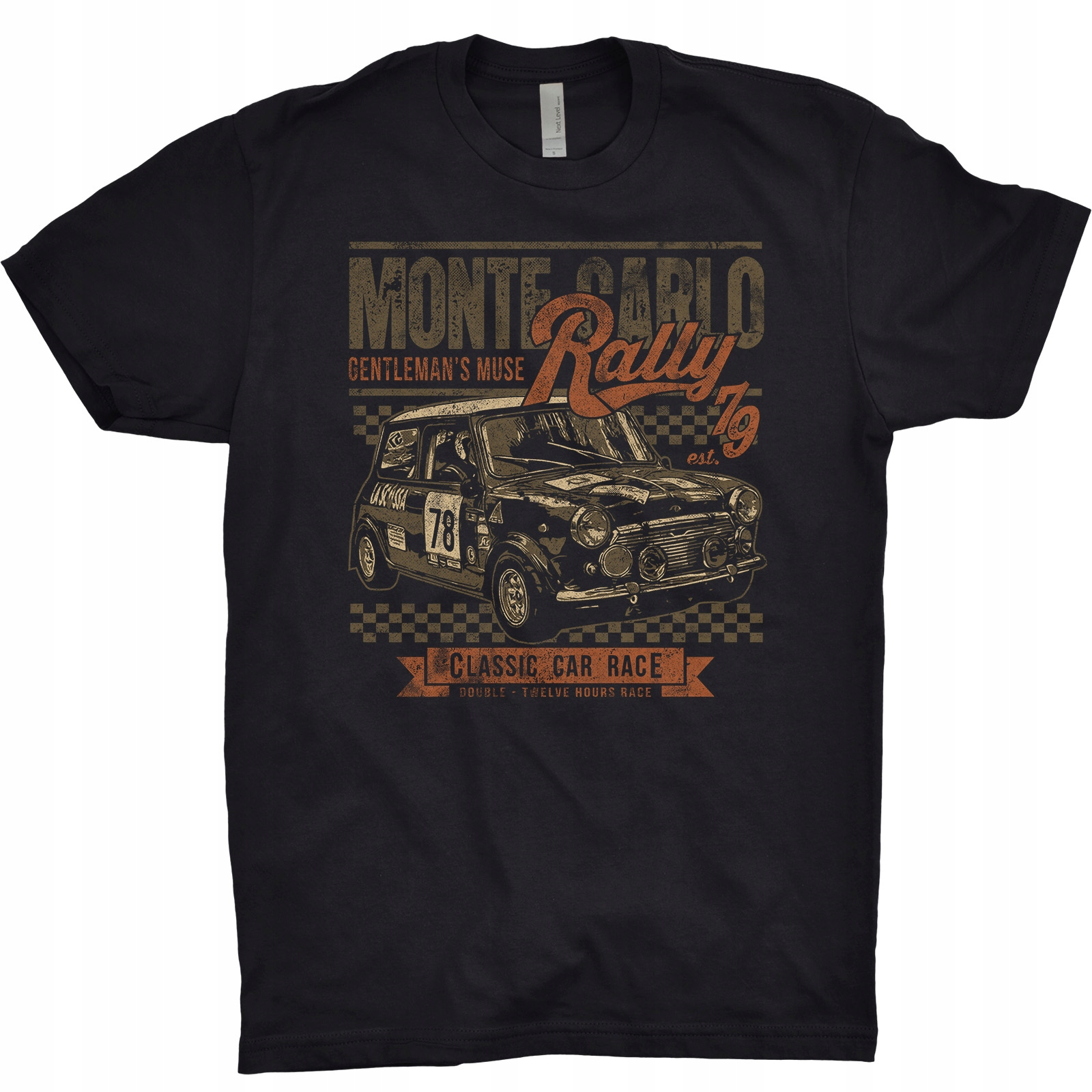 

Mini Cooper Koszulka Wyścigi Motoryzacja Rajd