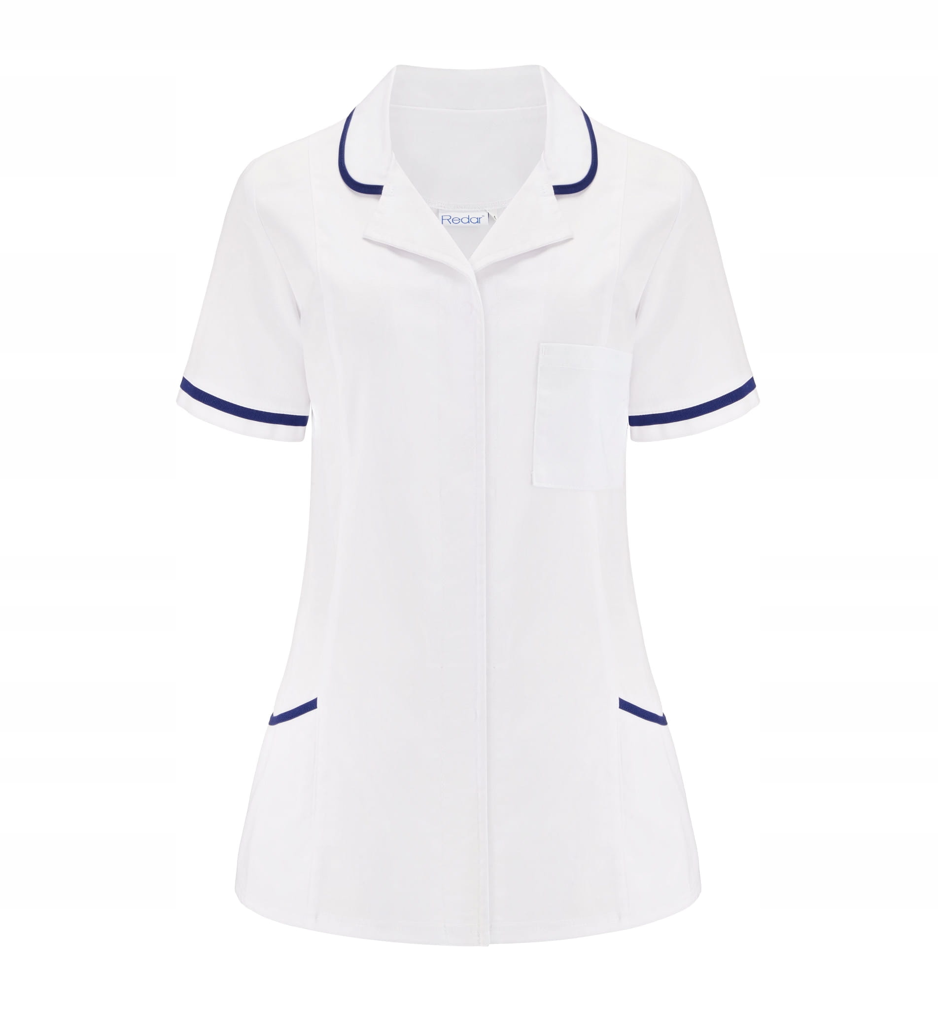 Fartuch Żakiet Medyczny Fartuch Kosmetyczny Krótki Rękaw Bhp Biały 3XL