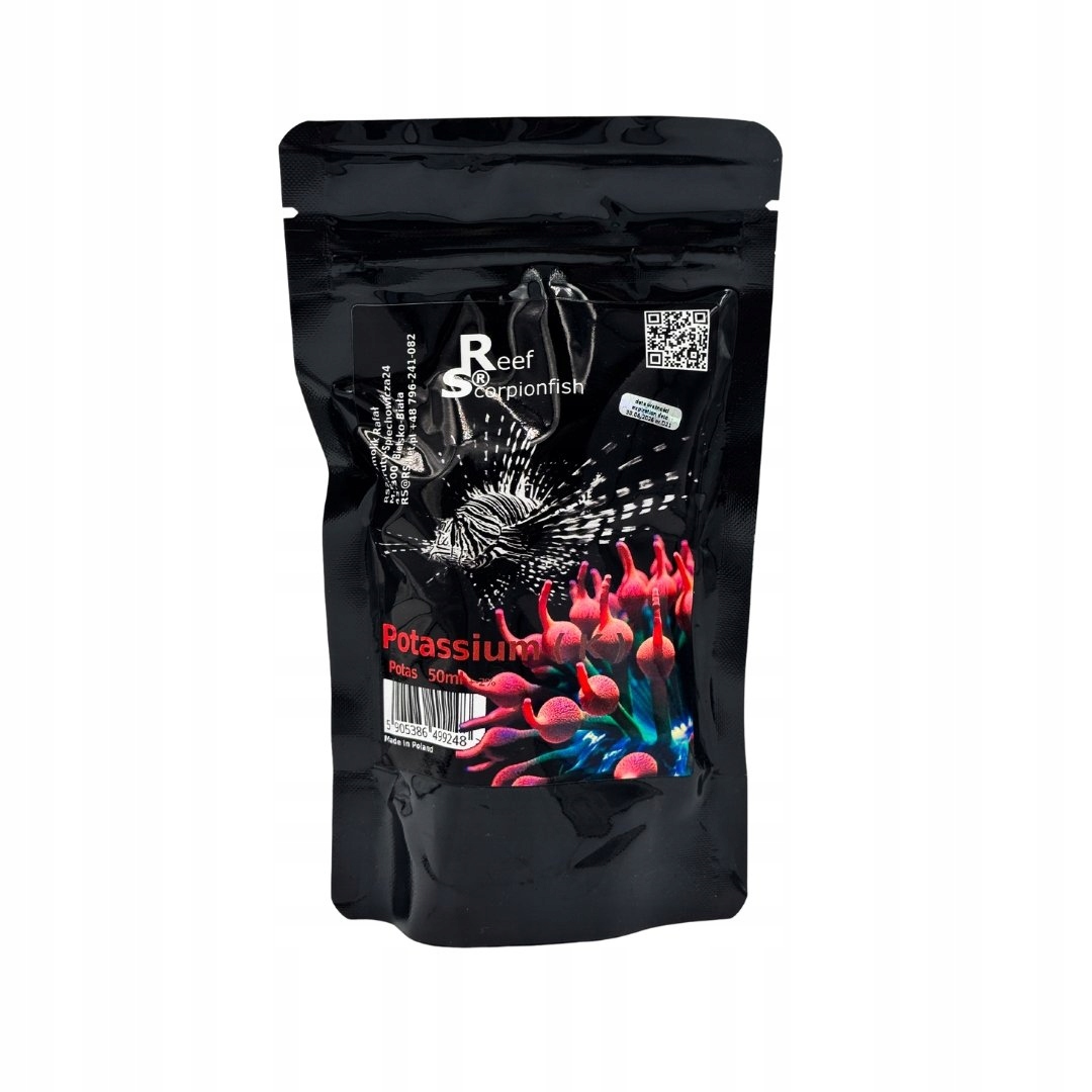 Levně Reef Scorpionfish Potassium Draslík Pro Mořské Akvárium Doplněk Stravy 50 ML