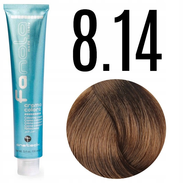 

Fanola Crema Colore 100ml Farba do włosów 8.14
