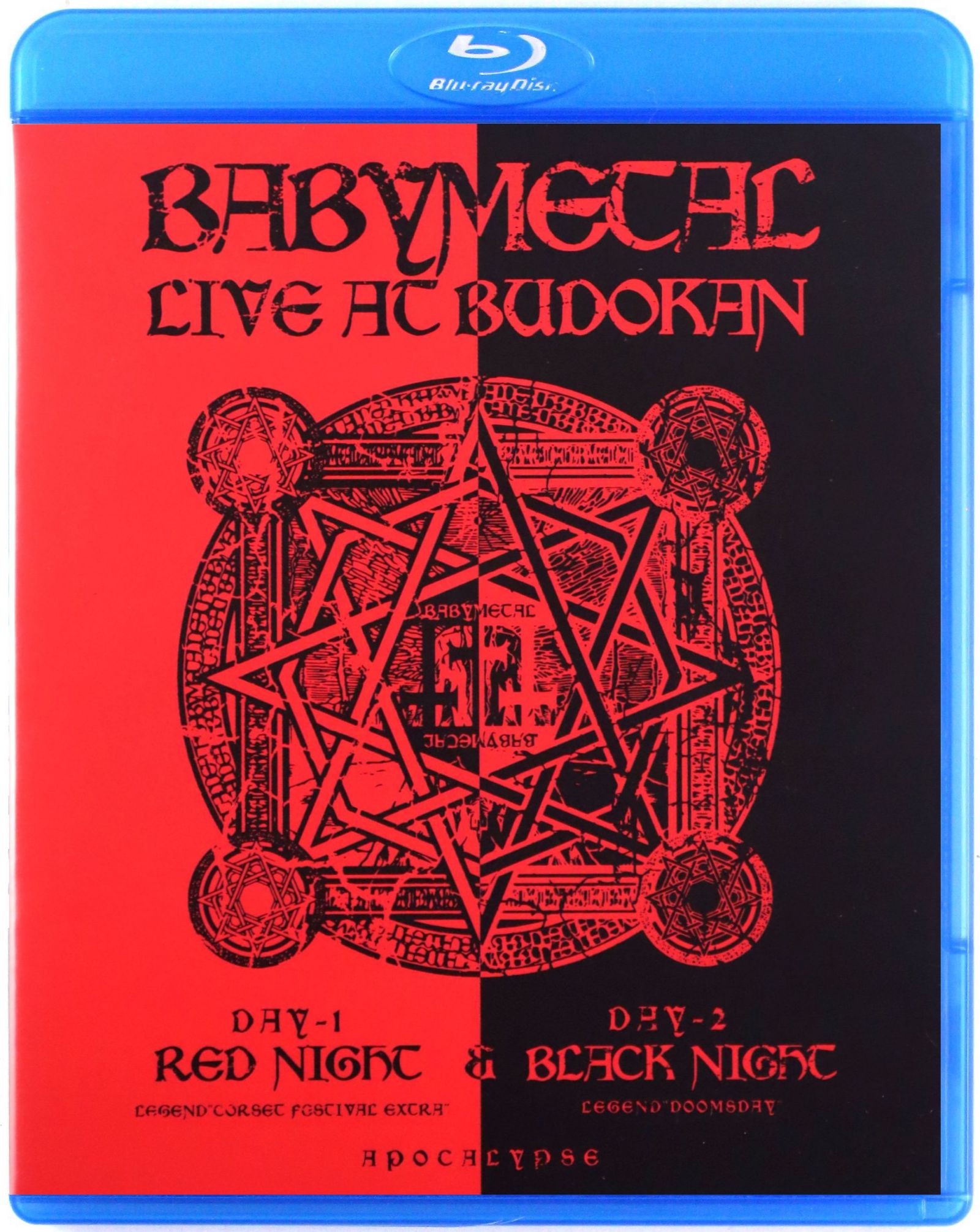 BABYL ベビメタ LIVE DVD(Blu-ray)セット BABYMETAL Blu-ray 4枚セット - メルカリ