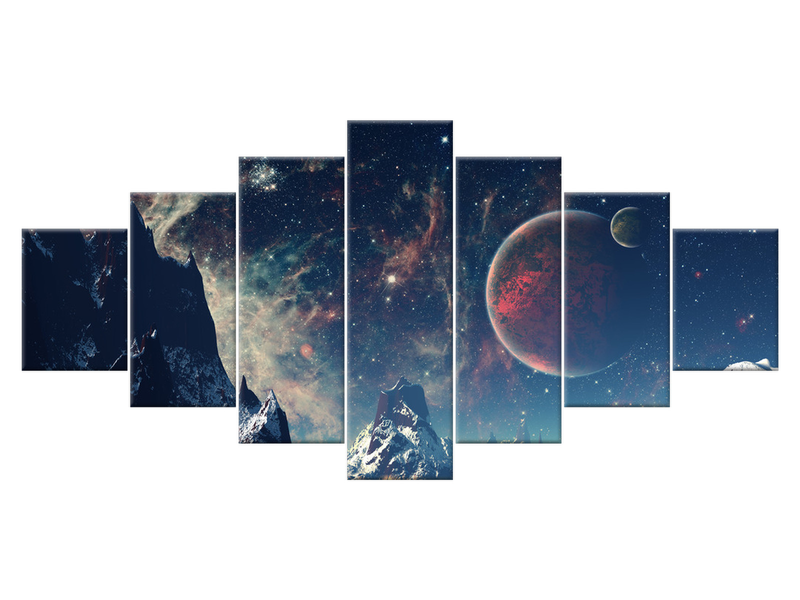 

Obraz Obca planeta 210x100 Pejzaż 2168A_7A Płótno