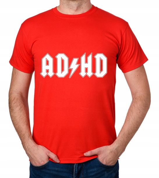

koszulka Adhd prezent