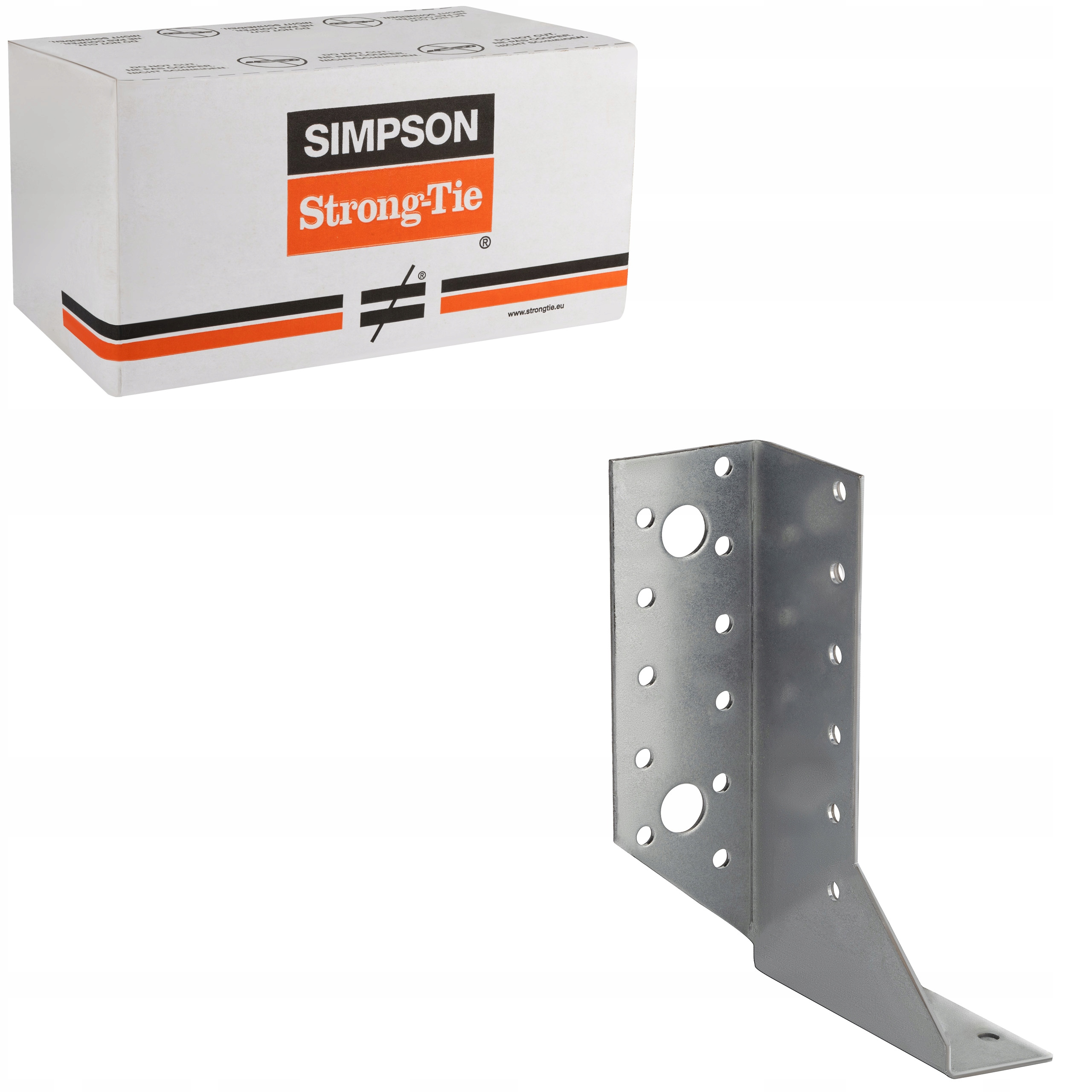 Rozdeliteľné vešiaky na nosníky 138 mm 2 mm 50 ks ľavé Simpson SDEG340/30