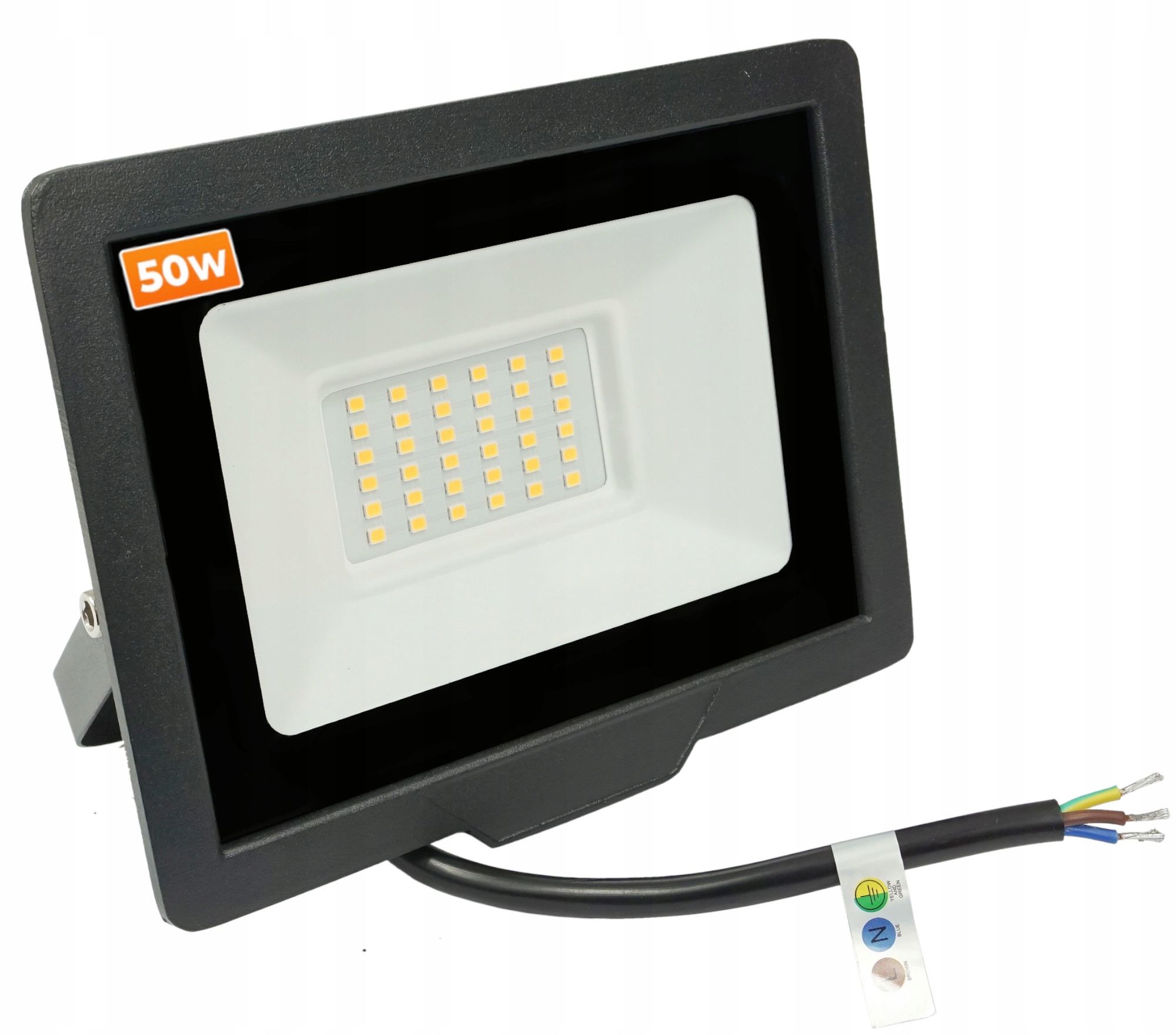 

Halogen Naświetlacz Lampa Led 50W IP65 Ekonomiczny