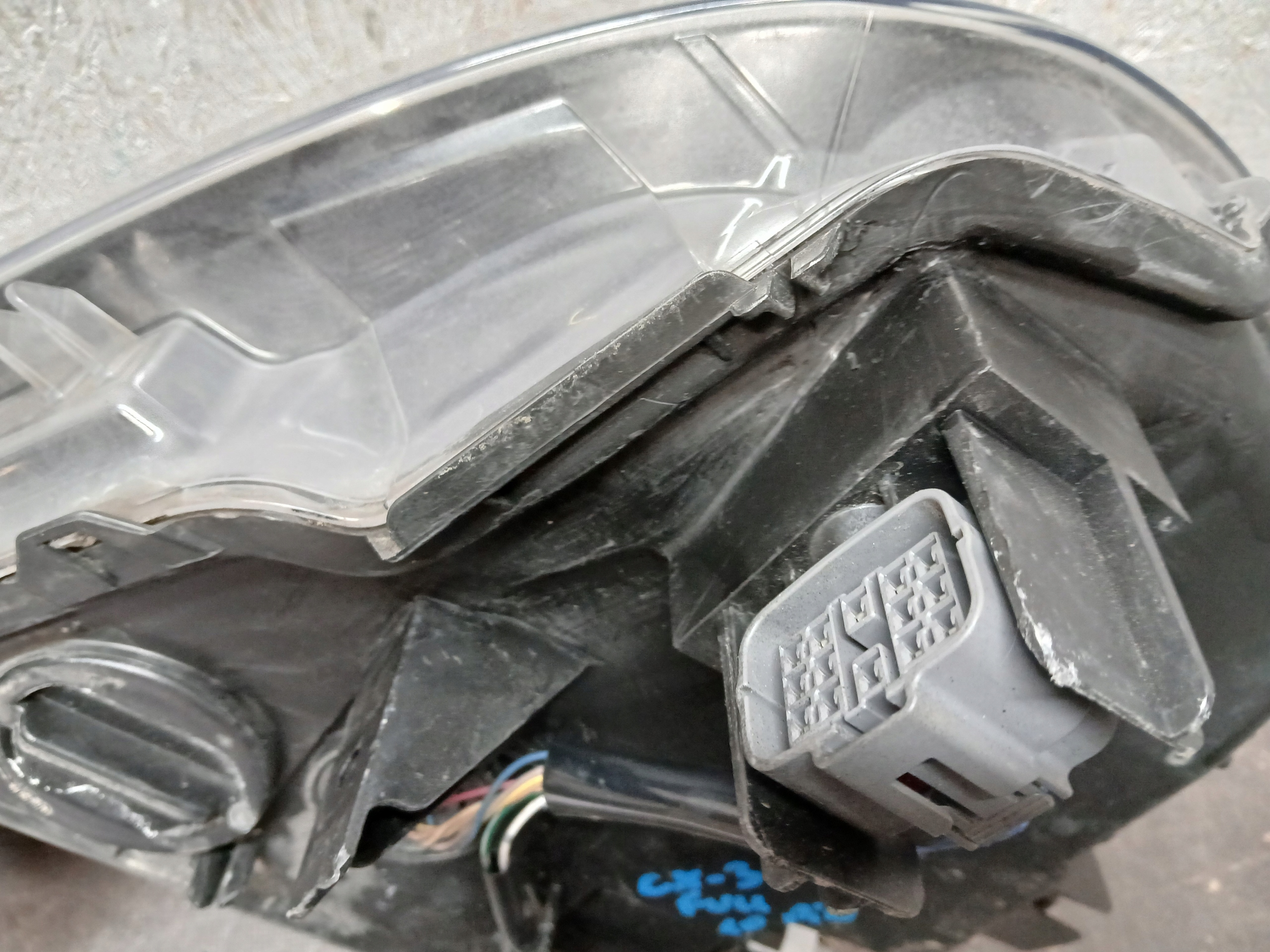 light front left MAZDA CX3 CX-3 CX 3 FULL LED 10PIN D10E-51040