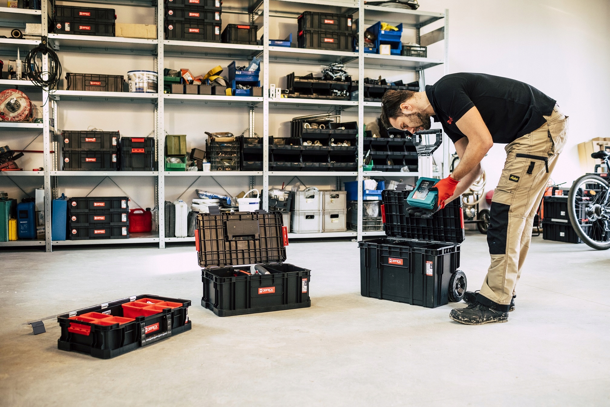 QBRICK SKRZYNKA NARZĘDZIOWA WALIZKA PRO SET ZESTAW Marka Qbrick