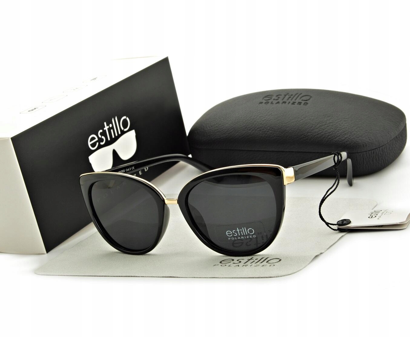 

Damskie Okulary Polaryzacyjne Kocie Oczy Estillo