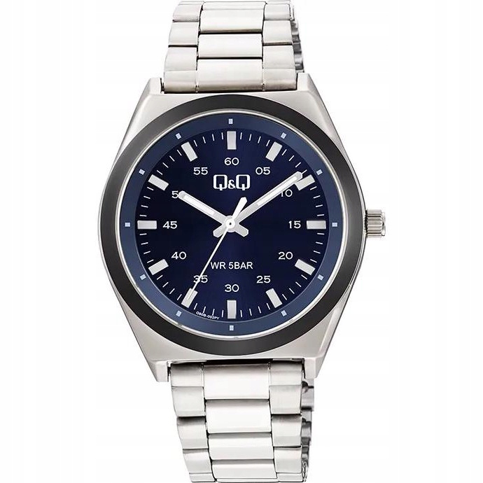 Pánské Hodinky Qq Q80B-002P stříbrný náramek