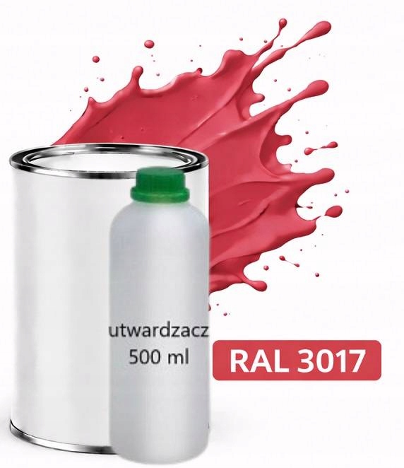 Ral 3017 Polyuretan Akryl 2:1 1 L Polomatný Lak Tužidlo Normal 0,5 L