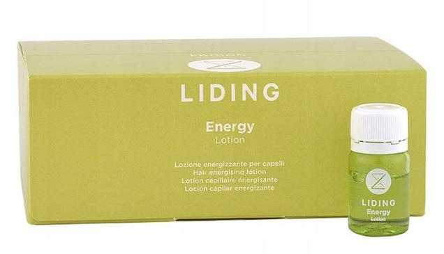 KEMON AMPUŁKI LIDING ENRGY 12x 6ml - KURACJA NA WYPADANIE WŁOSÓW