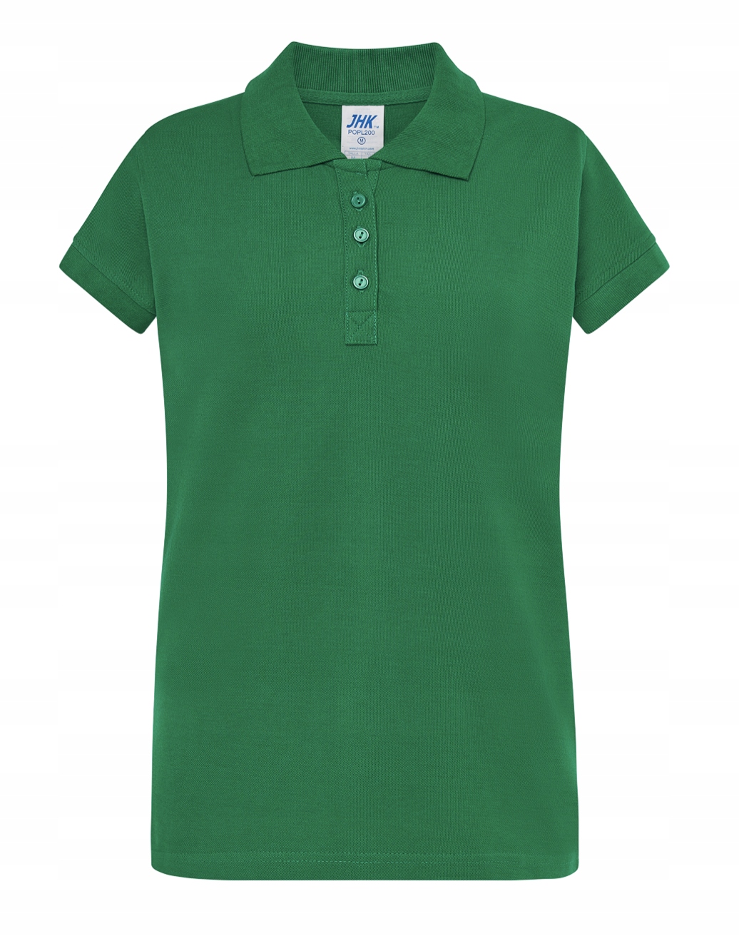 

Koszulka Polo - Zielona, damska, bawełna, Roz L