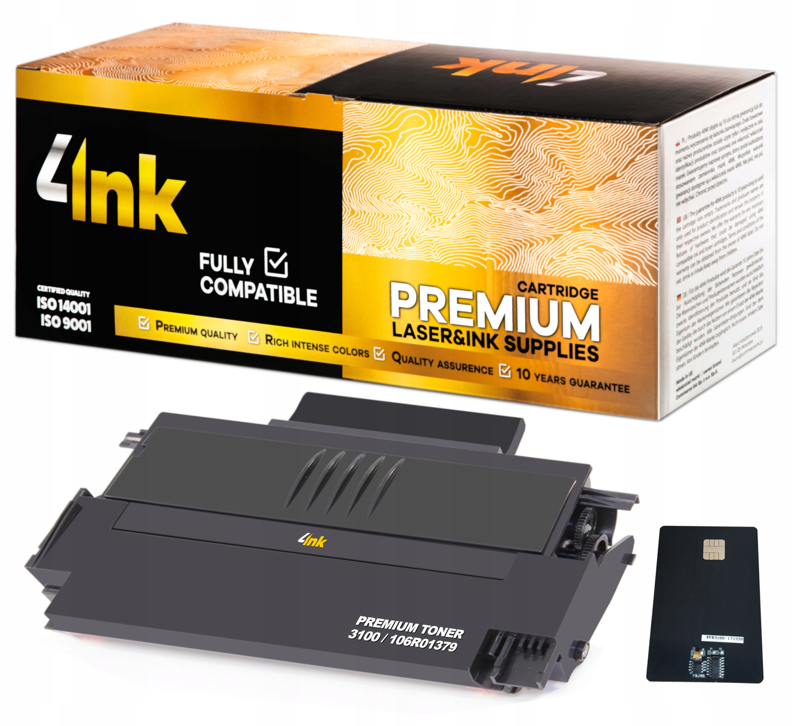 Toner 4INK Až Xerox 3100 XL 4000 Stran