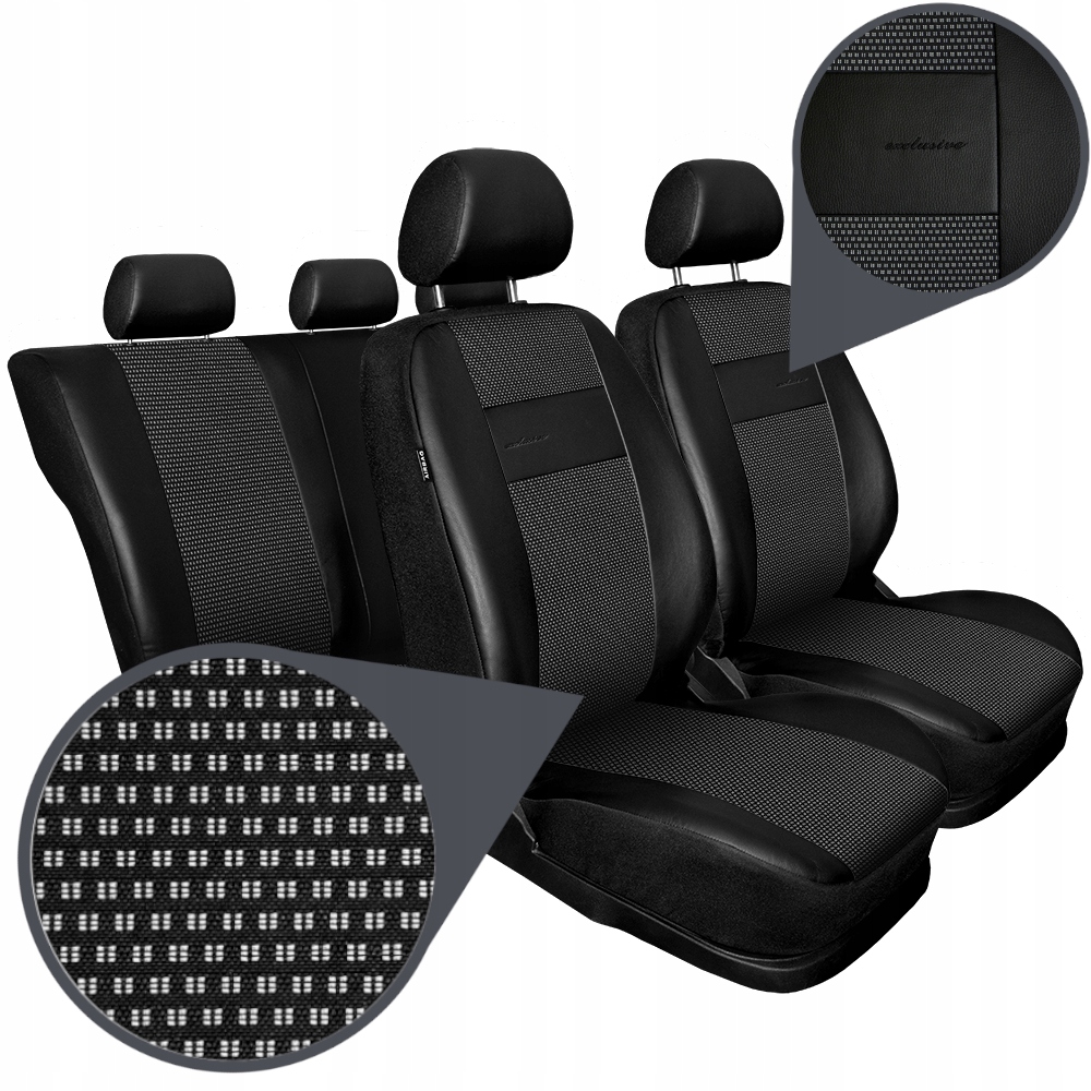 Poťahy na autosedadlá pre Dacia Duster I II III 2010-