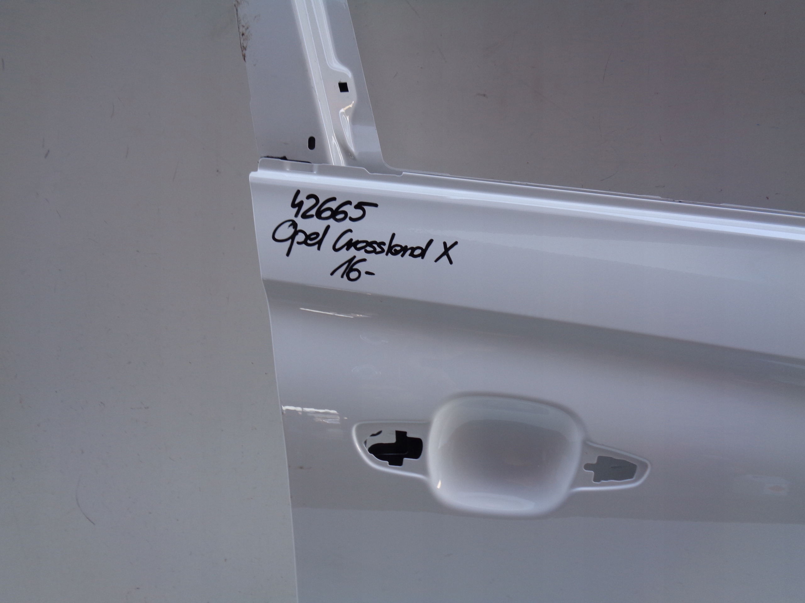 door right front OPEL CROSSLAND X 16- NR 42655