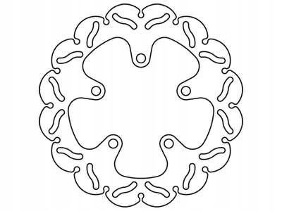 Zadný brzdový kotúč Trw MST251RAC