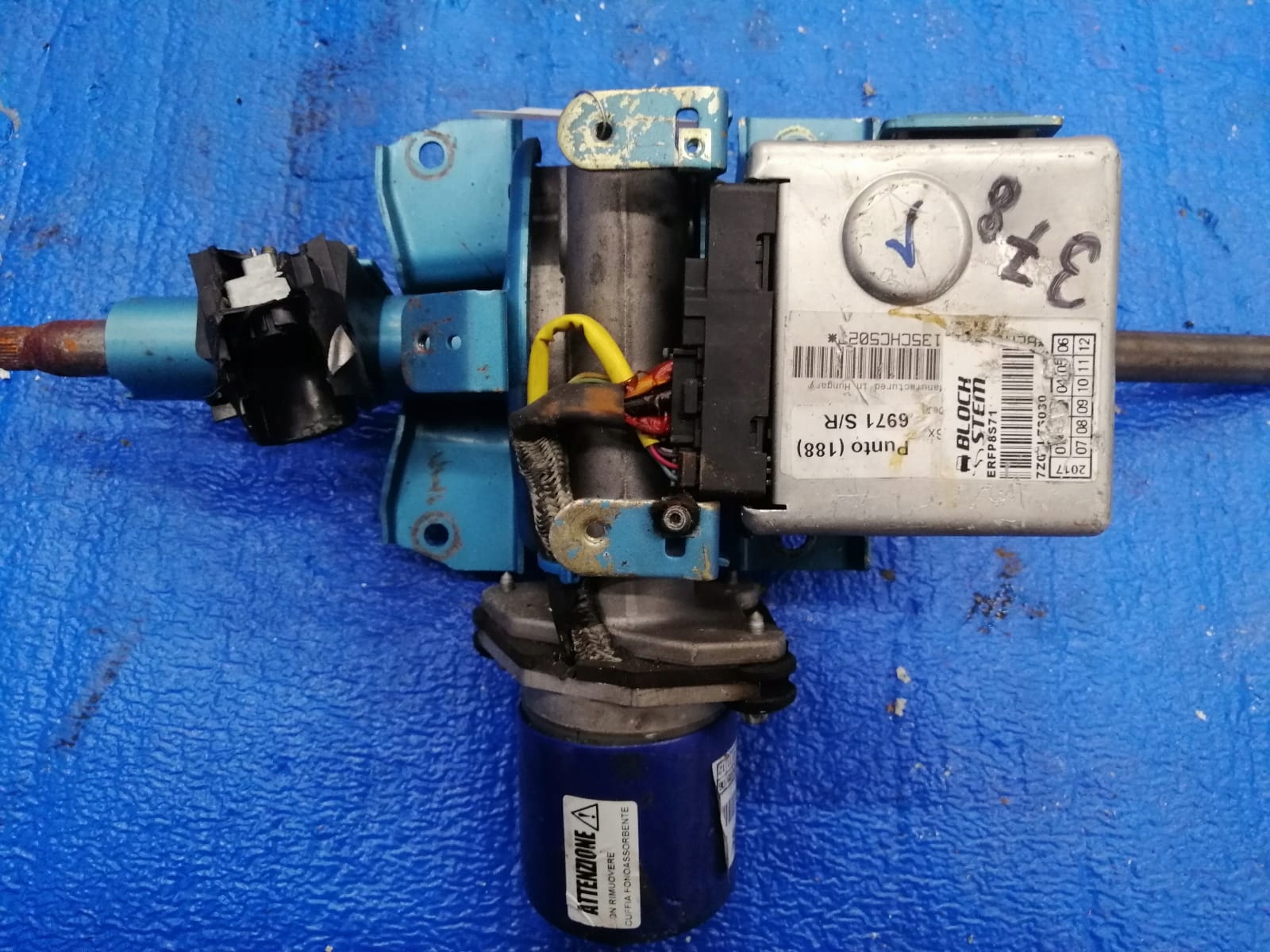 Wspomaganie elektryczne Punto II 7Z04LES030 Typ samochodu Samochody osobowe