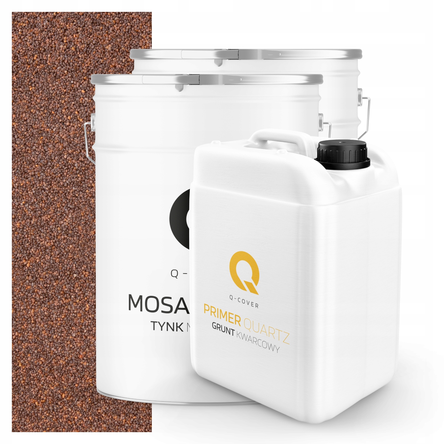 Mozaiková Omítka Hnědá Tmavá M72 Pryskyřičná Vnější 2x 25KG Půda 13 m2