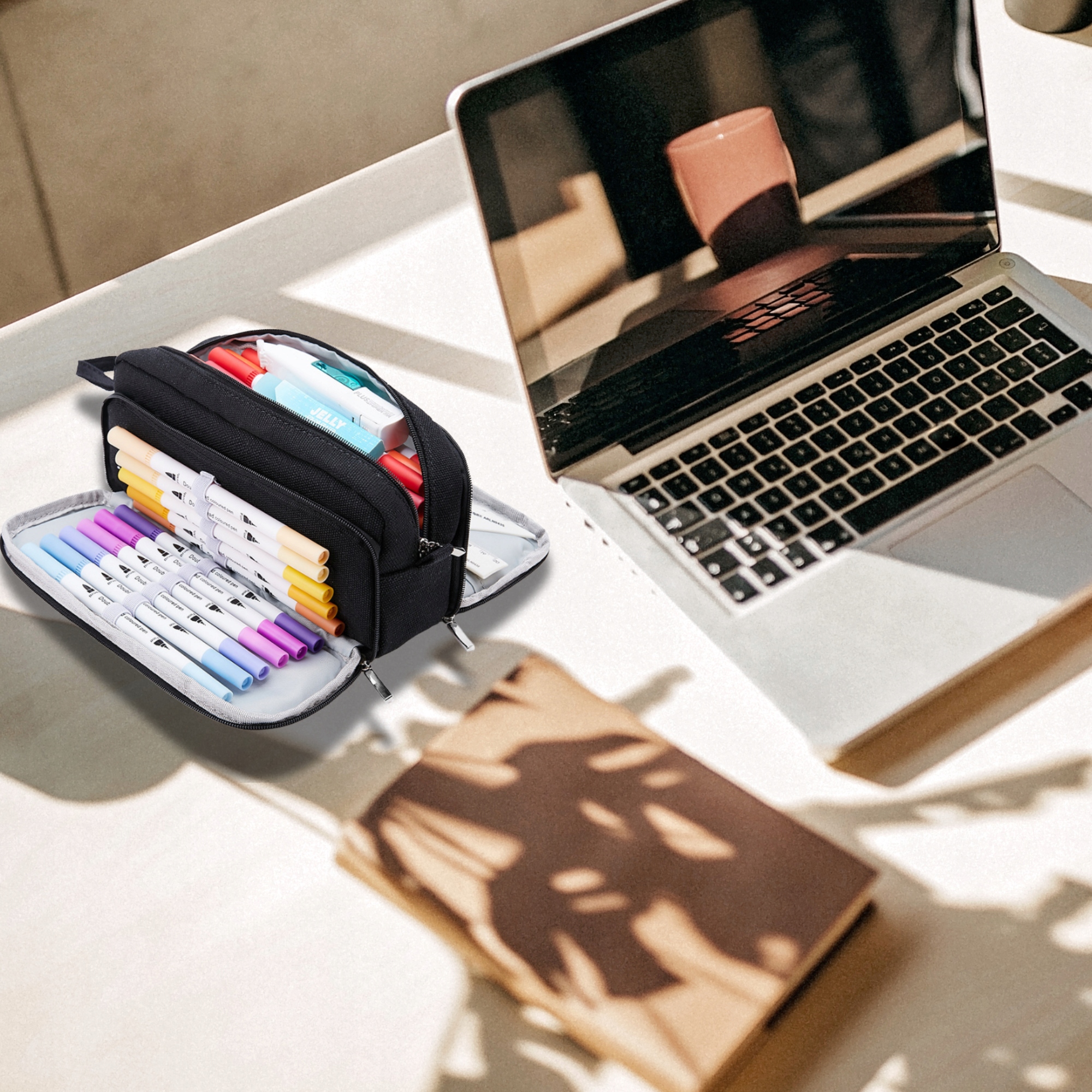 PIÓRNIK SZKOLNY TUBA SASZETA PLAN LEKCJI DUŻY ROZKŁADANY USZTYWNIANY Marka Lukoss