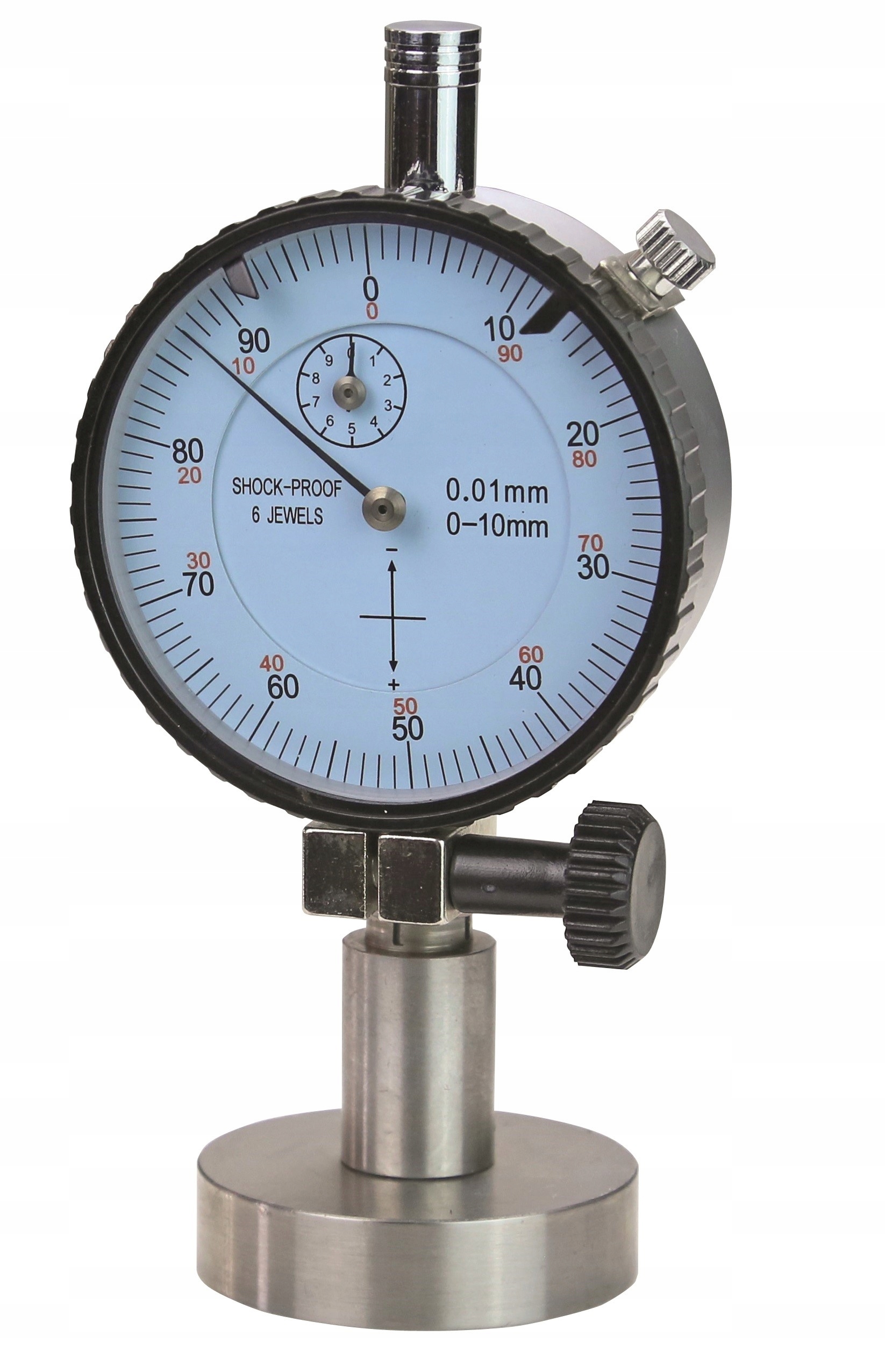 Hloubkoměr Hodinový 10-100 x 0.01 mm d25