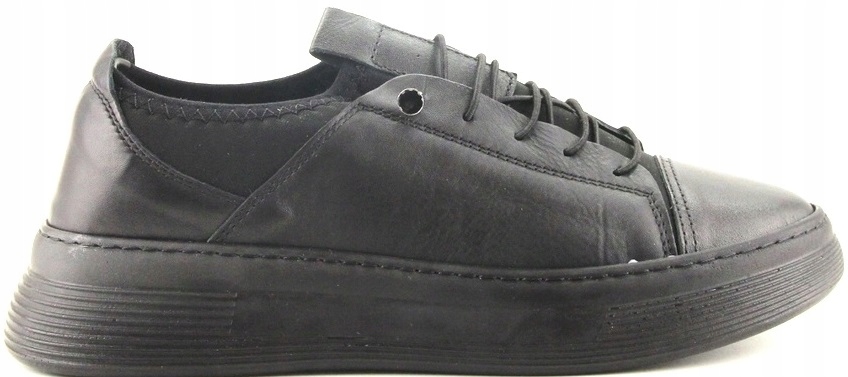 iBUTY Tenisky Ze Sokolské Kůže 7777 Černé 36