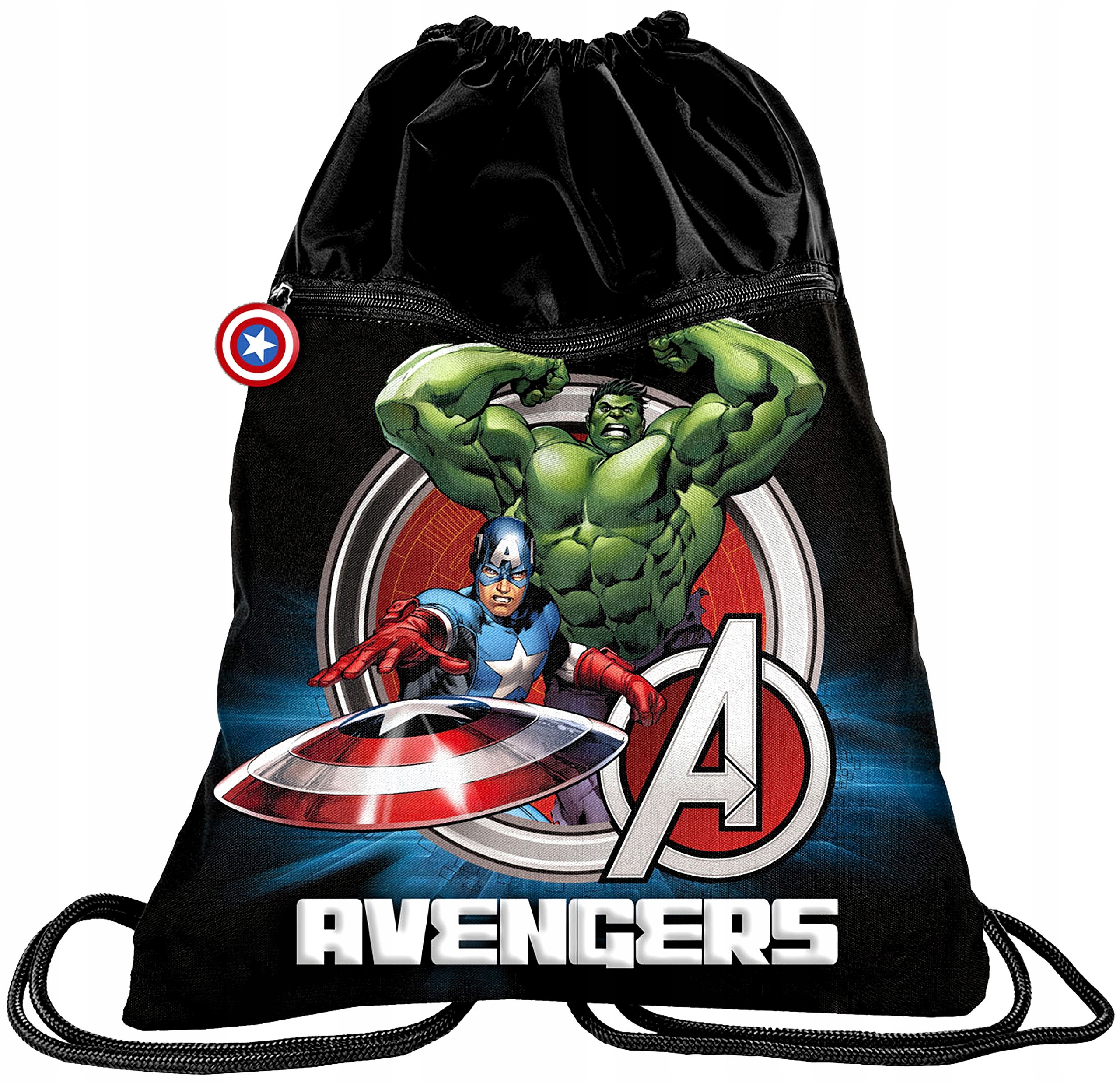 

Worek Szkolny Na Buty 2-KOMOROWY Marvel Avengers