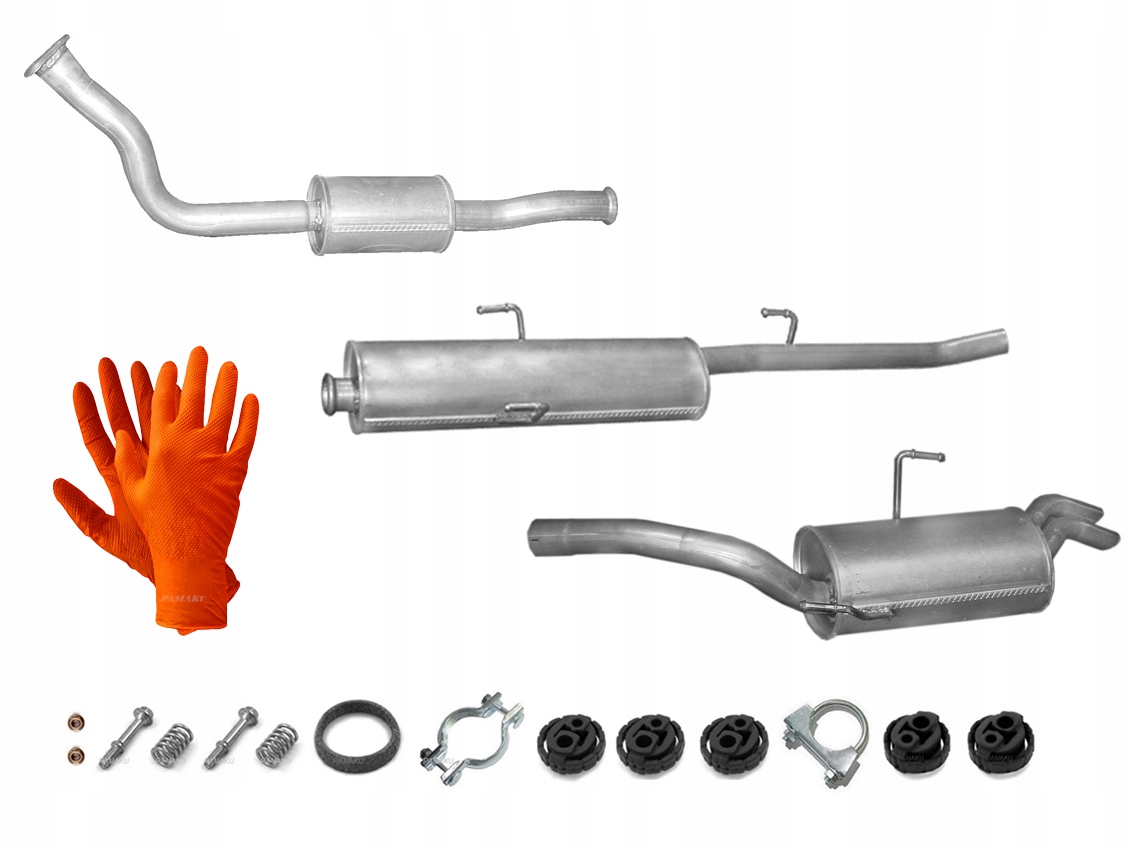 Peugeot Expert 1.9 Td 68 kW (1995-12/2001) krátká verze Swb Výfukový Systém