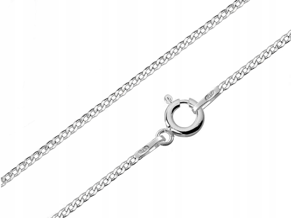 ŁAŃCUSZEK SREBRNY 925 PANCERKA 030 - DŁUGOŚĆ 45cm Marka Inna marka