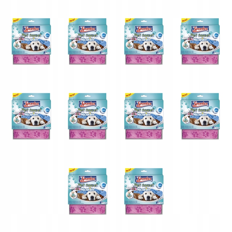 Spontex Pet Towel 40 x 80 cm ručník pro zvířata X10