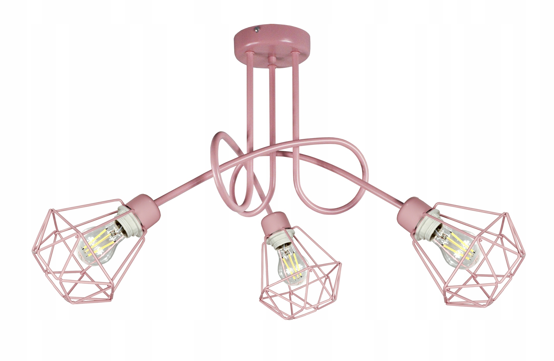 

Lampa sufitowa wisząca żyrandol Edison Diamond led
