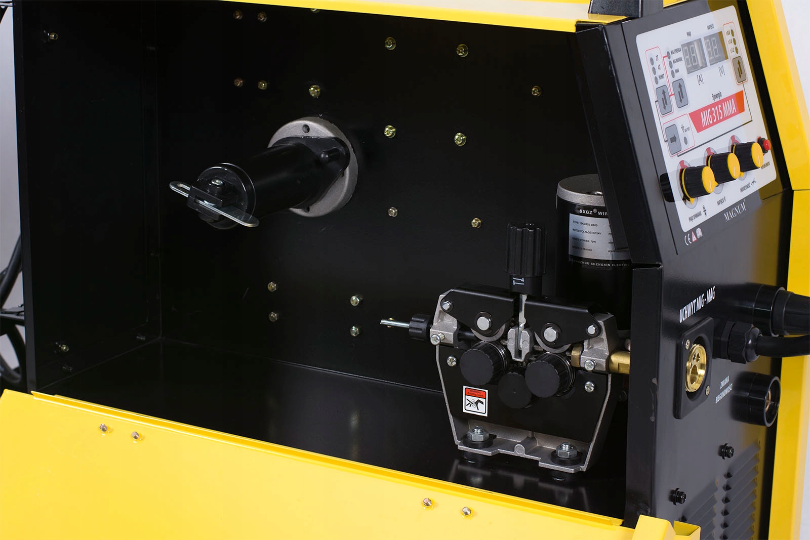 MIGOMAT Magnum spawarka MIG MMA Synergia FLUX MAG Model MIGOMAT MIG 315 SYNERGIA