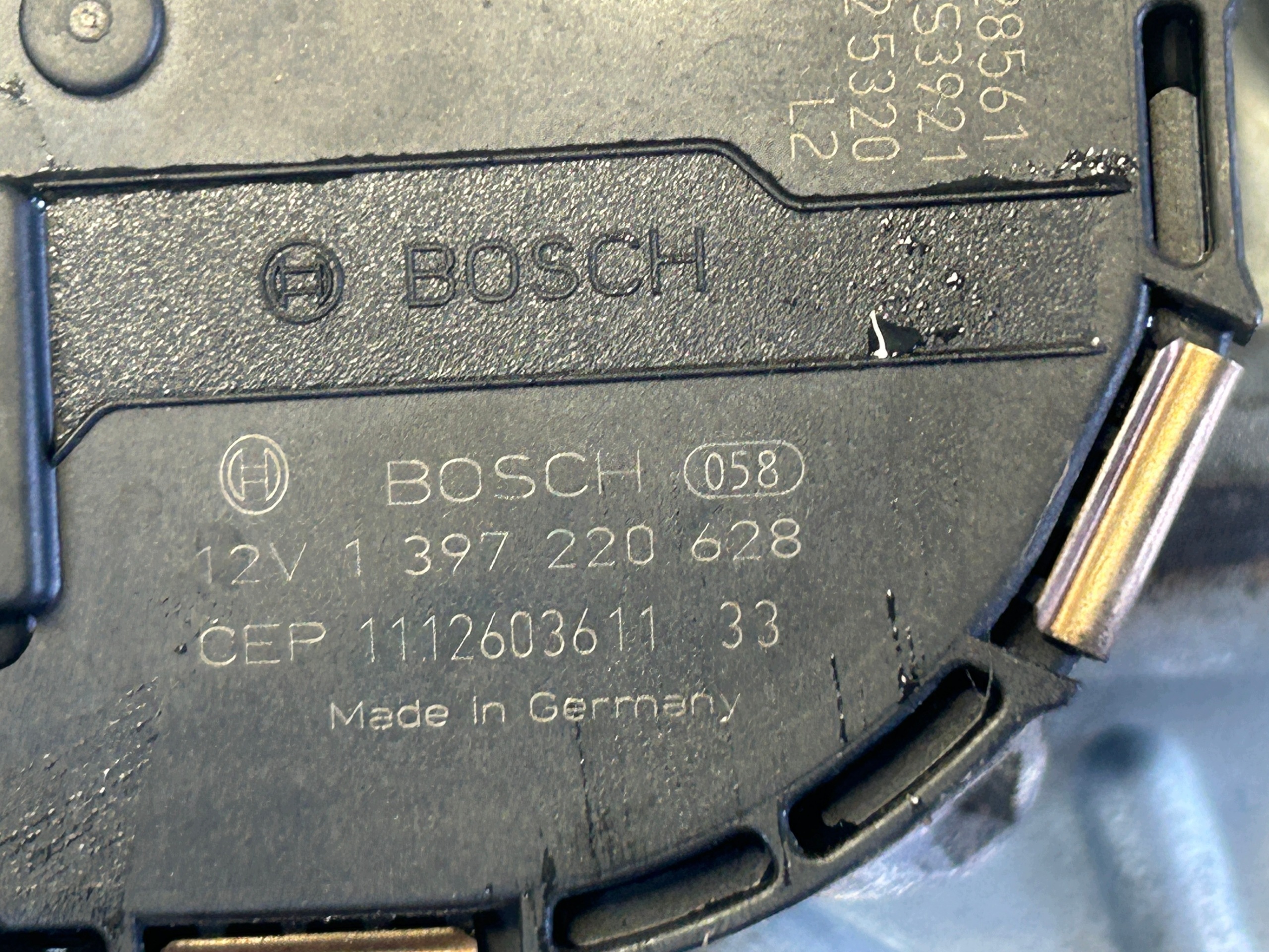 VOLVO V60 10- Wischergestänge EUROPA 30753493