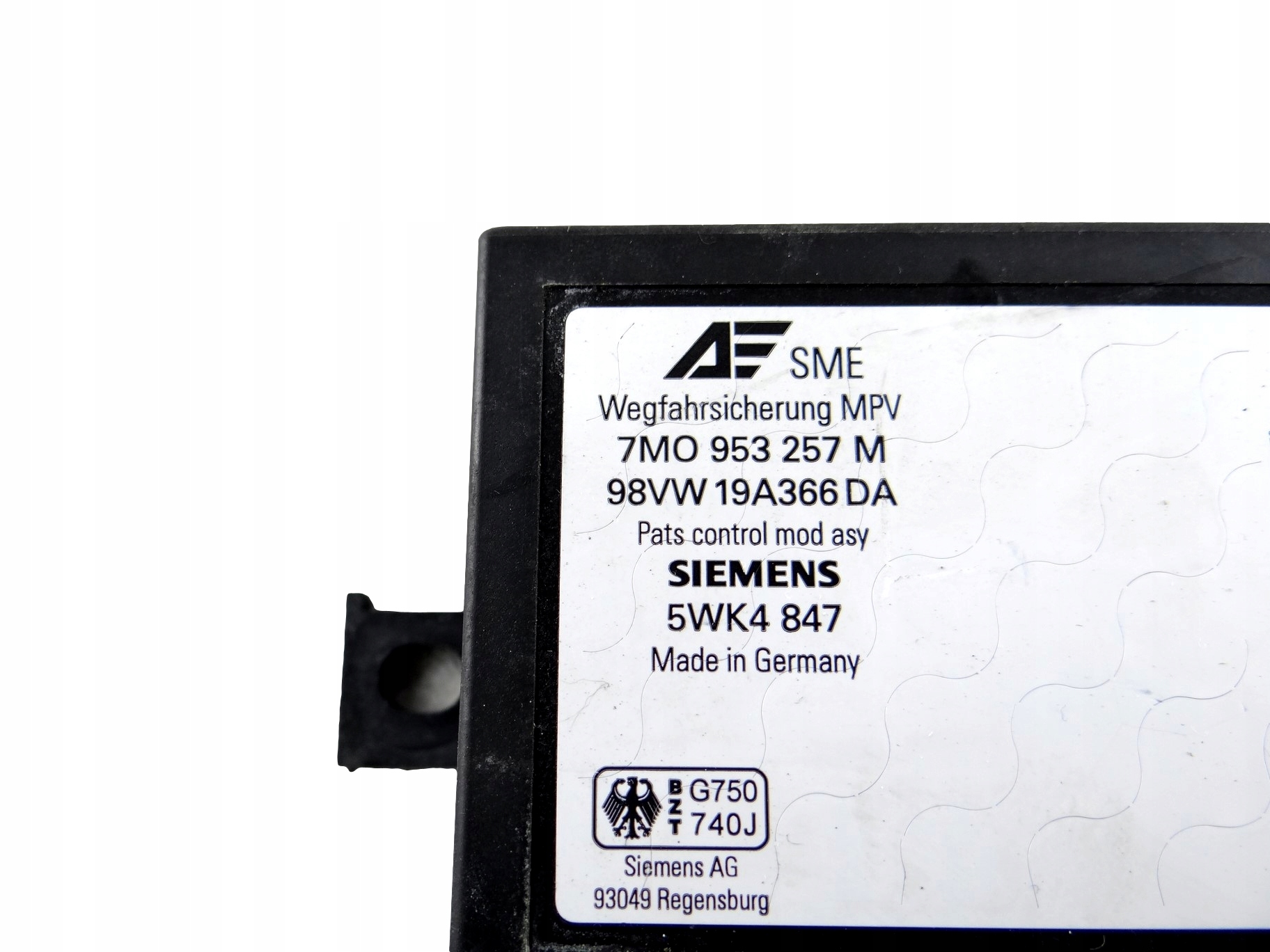 modulo IMMOBILIZER VOLKSWAGEN SHARAN 7M0 953 257 M