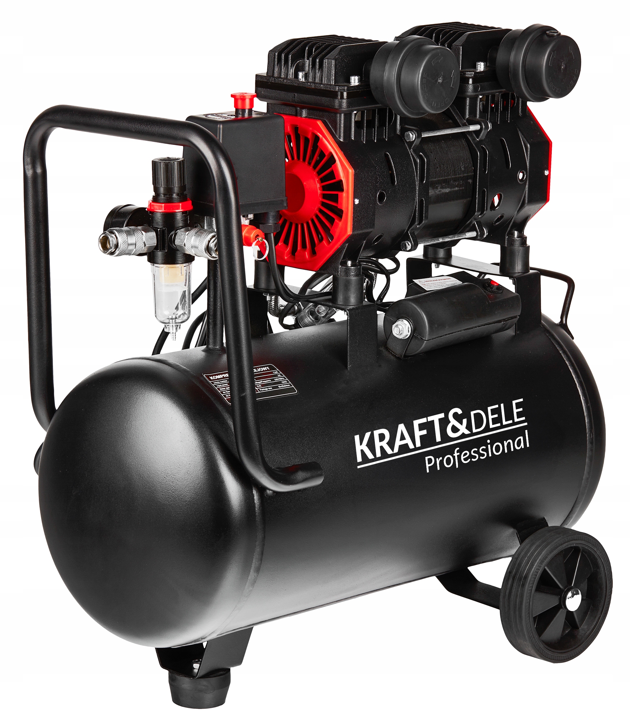 Bezolejový Kompresor Vzduchový 50L 8bar Kraft&dele KD1386