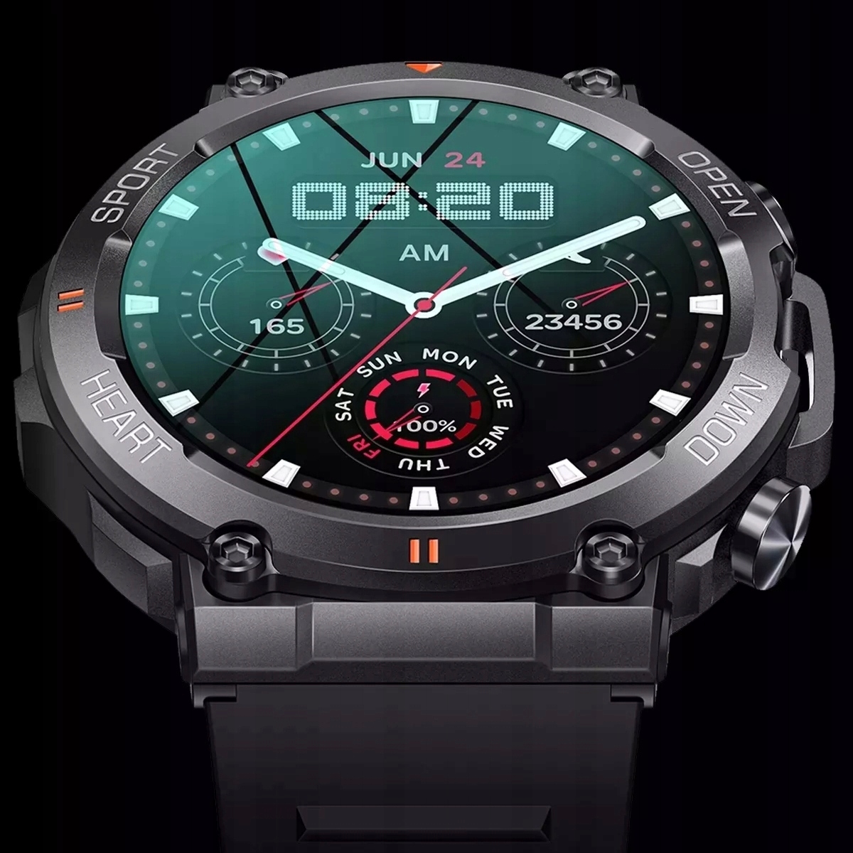 Smartwatch Zegarek Meski MATOWY PL ROZMOWY K56 PRO Marka Inna