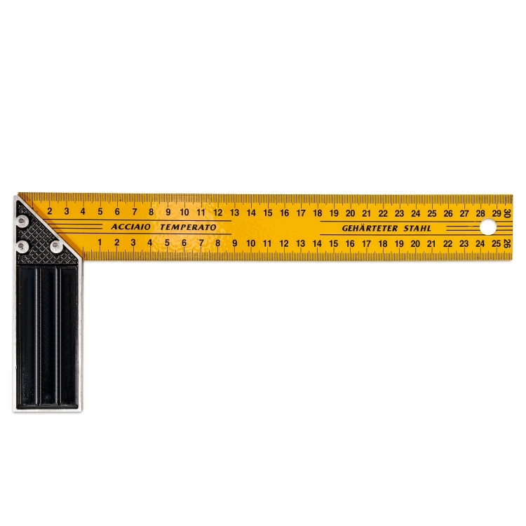

Kątownik mierniczy stalowy 300 mm 30 cm