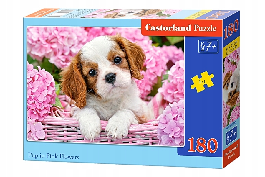 

Puzzle 180 El Szczeniak w kwiatach Castorland