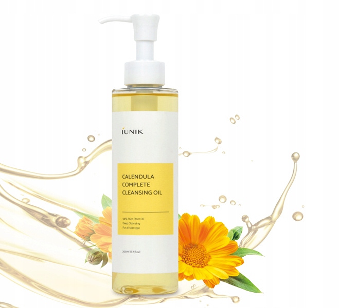 Iunik Calendula Complete Cleansing – Čisticí Olej Na Obličej 200 ml