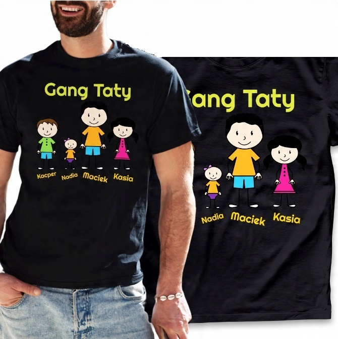 

Koszulka T-shirt Super Prezent Dla Taty Ojca Gang