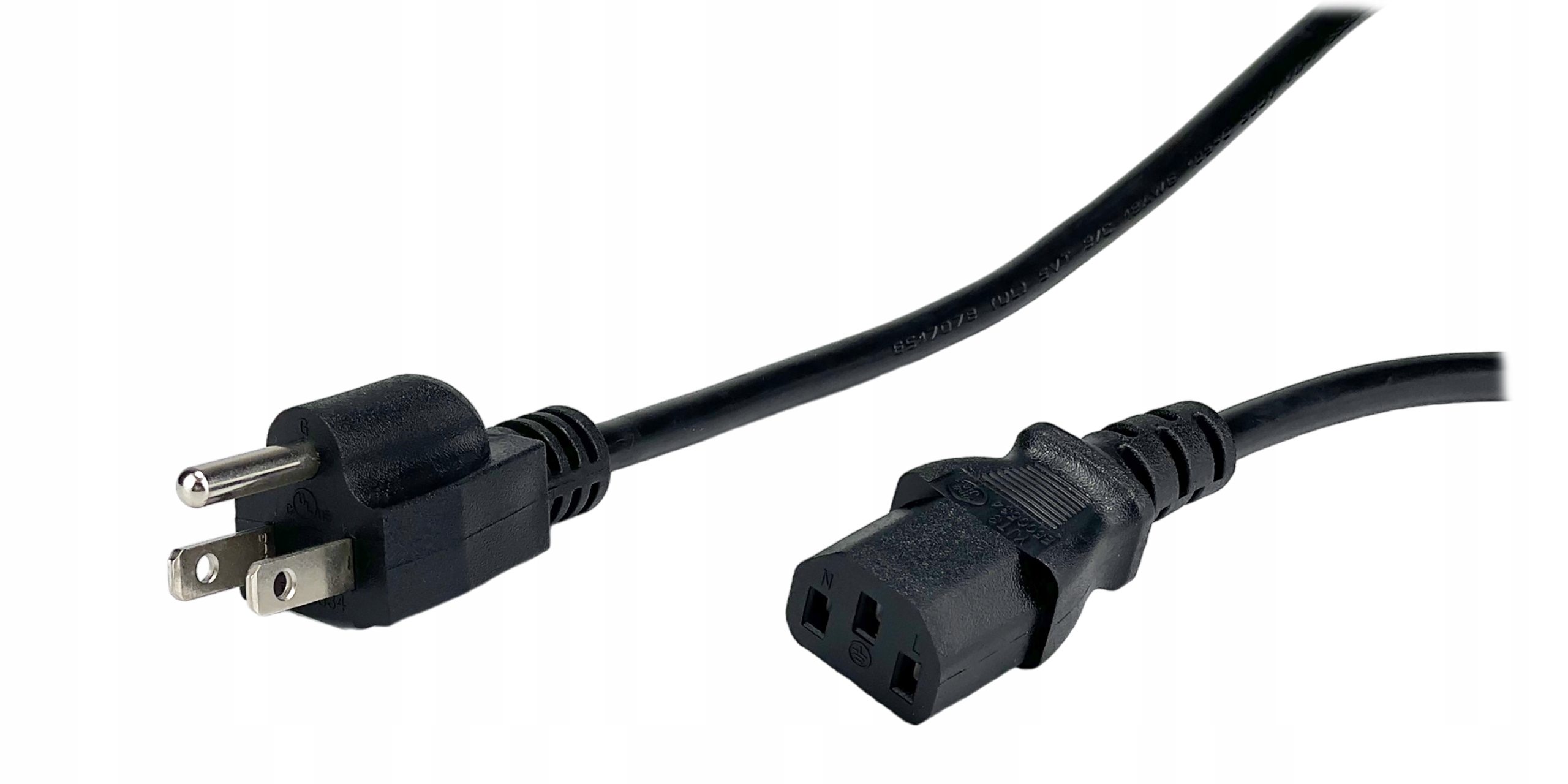 napájací kábel vstupný konektor Usb výstupný počítač 10A 3 m