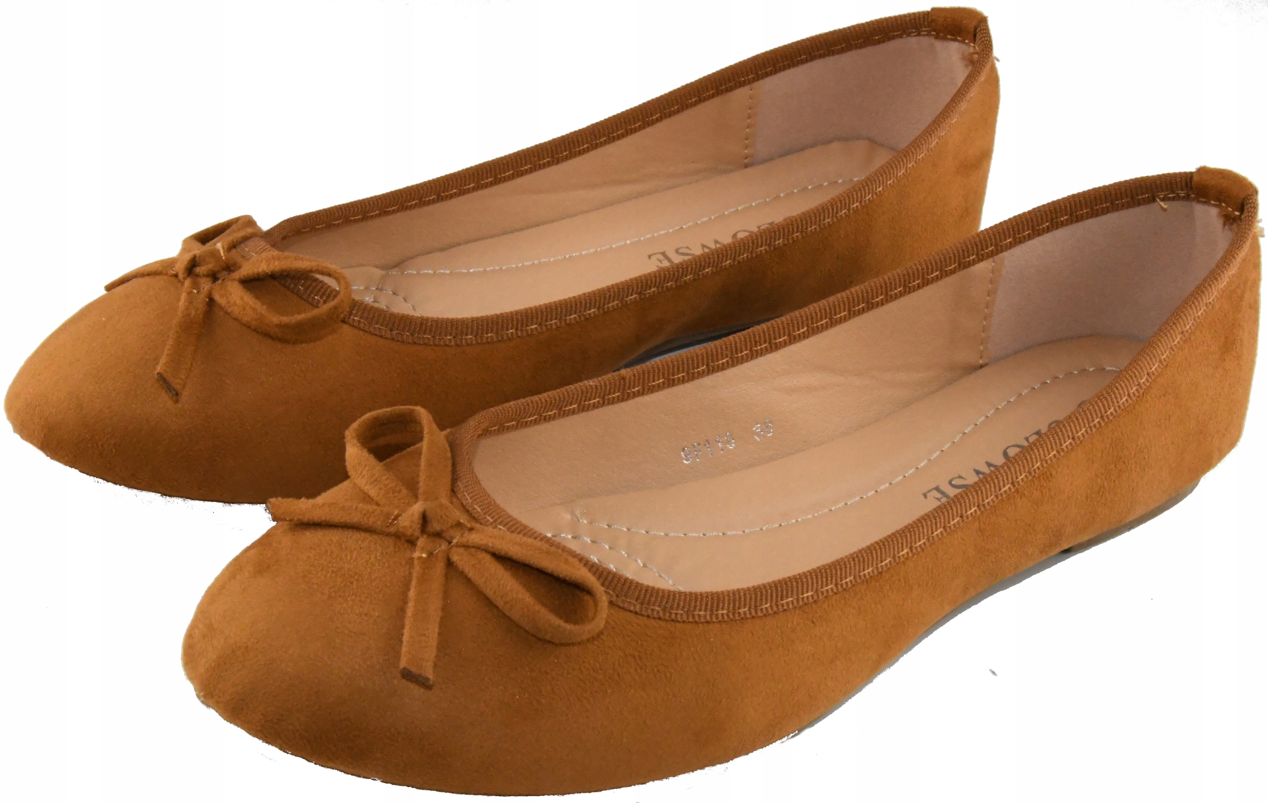 

Baleriny Wsuwane Wygodne Klasyczne Kokarda R. 41