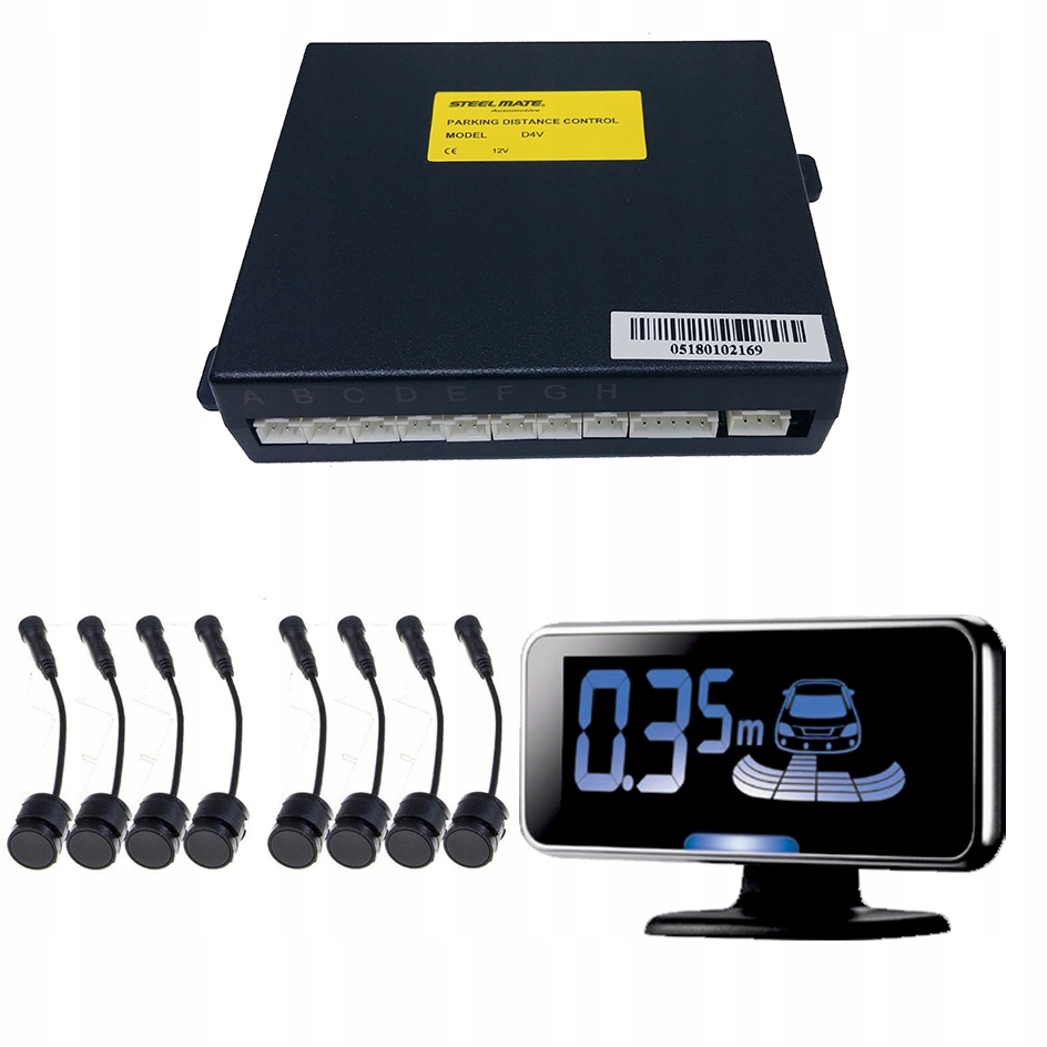 Czujnik parkowania Steelmate Ebat D4 Flush Mount