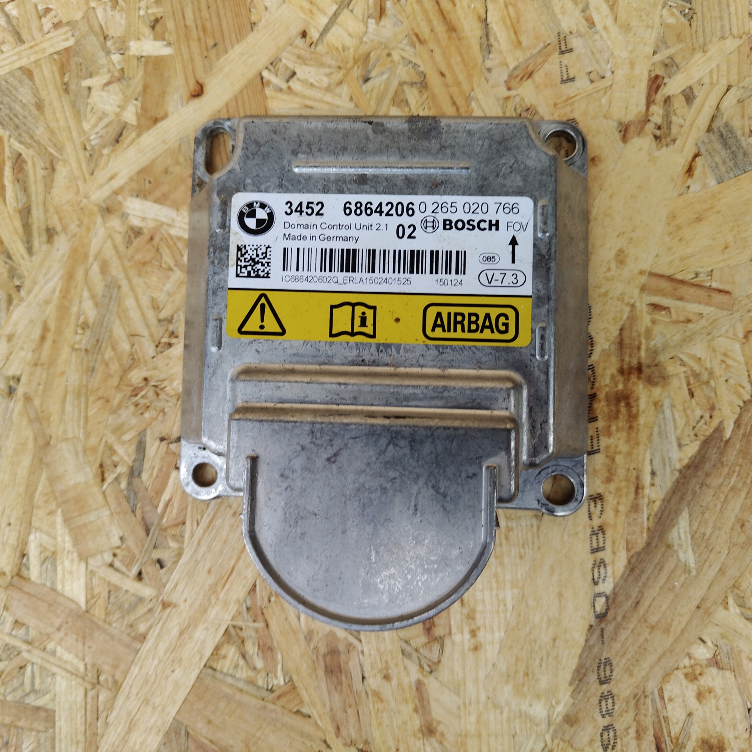 modulo SENSOR airbag BMW 3 F34 GT 6864206