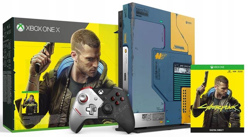 XBOX ONE X CYBERPUNK 2077 LIMITED EDITION