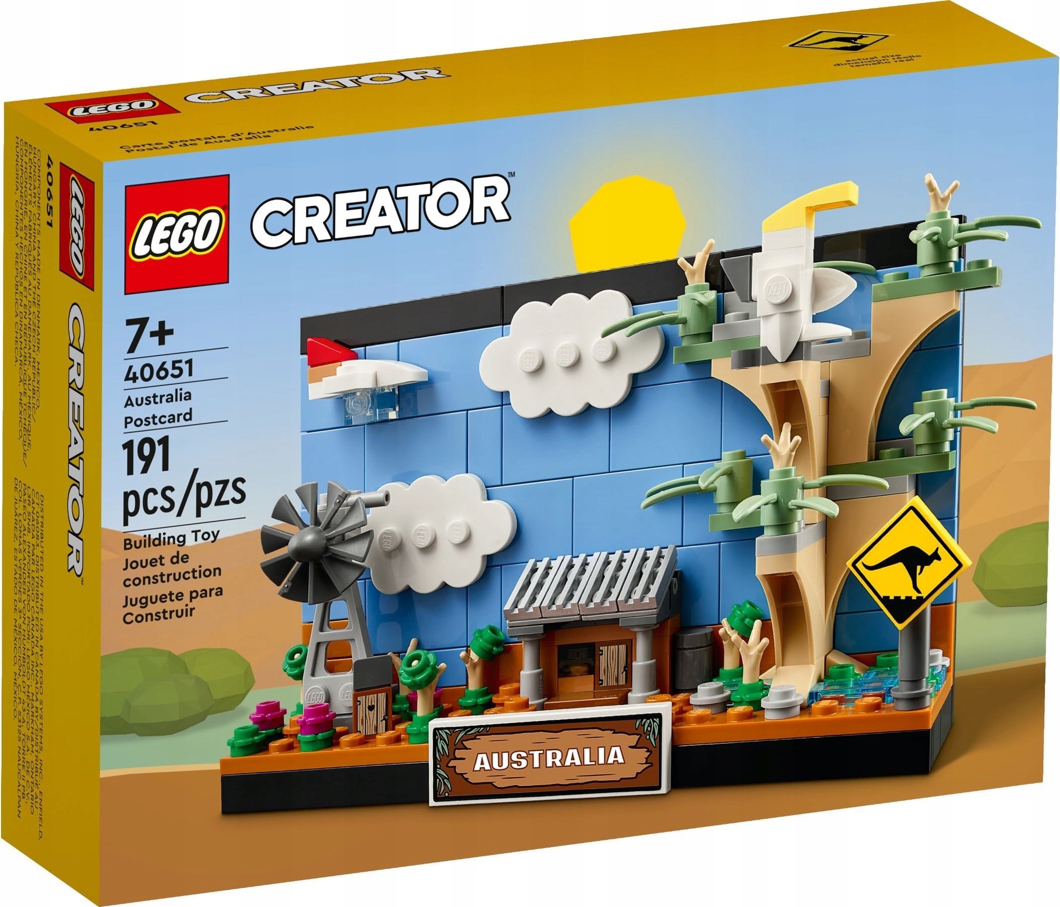 LEGO 40651 CREATOR Pocztówka z Australii wys.24H