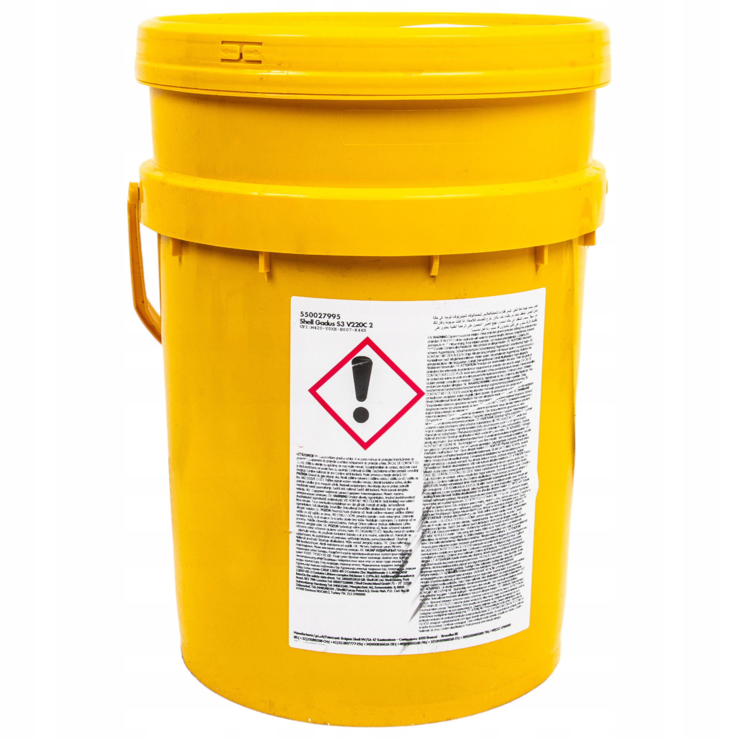 Smar Gadus S3 V220C 2 18kg Shell Numer katalogowy producenta 550027995