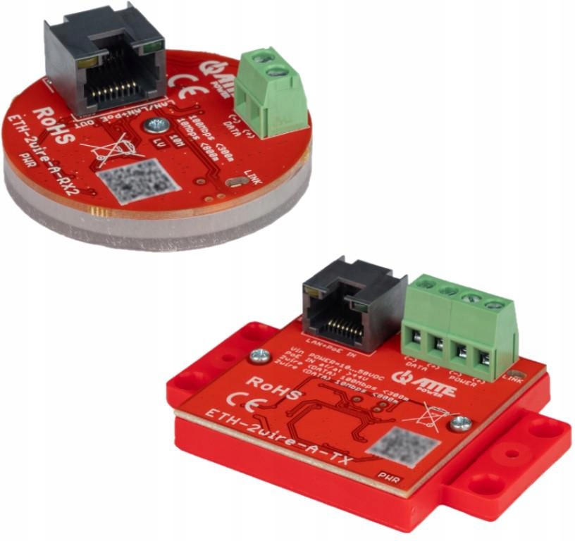 Sada aktívnych konvertorov Atte ETH-2wire-A-SET2