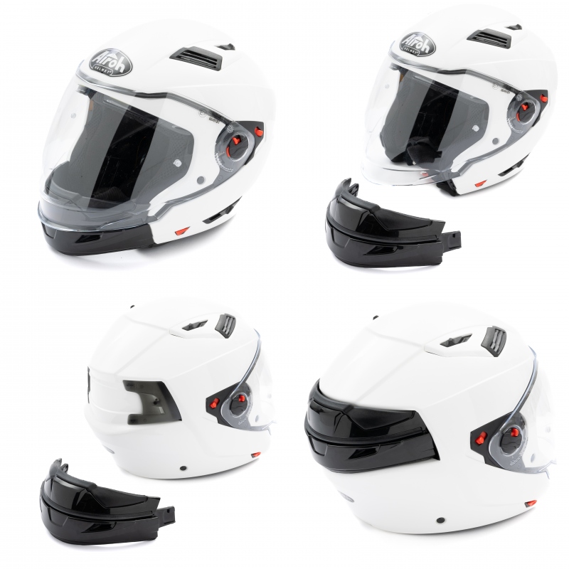 KASK AIROH EXECUTIVE WHITE GLOSS L Rodzaj lakieru błyszczący