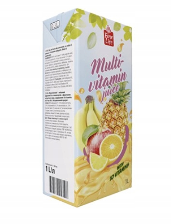 Levně Fine Life Multivitamínová šťáva 1 l