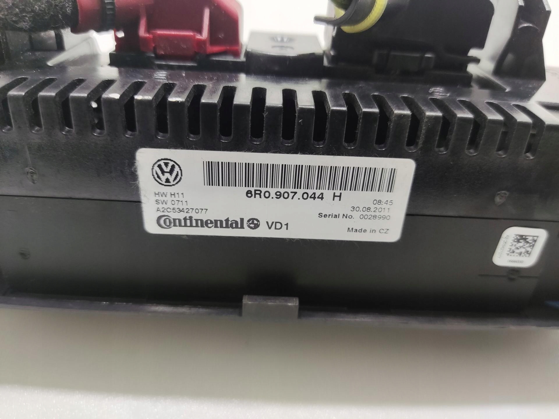 Unite commande clima Bouches buses VOLKSWAGEN POLO V 6R 2009-2013 6R0907044H